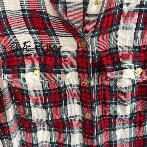 Zadig & Voltaire Flannel Check Plaid Shirt - Picture 5 of 10